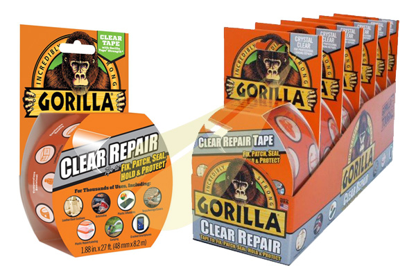 Ragasztó Webáruház - GORILLA GLUE Clear Repair Tape javítószalag 1