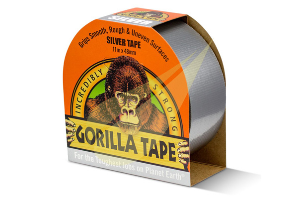 Ragasztó Webáruház - GORILLA GLUE Gorilla Tape Silver ragasztószalag 1